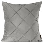 Poszewka NALA welwetowa z wzorem geometrycznym