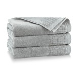 Ręcznik z bawełny egipskiej Paulo_3 Jasny Grafit