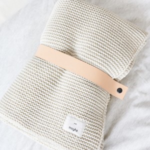 Pled Przytulny Jasno Beżowy