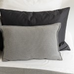 Poszewka na poduszkę Naturalna Szara