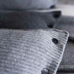 Poszewka na poduszkę Klasyczna Premium Szara