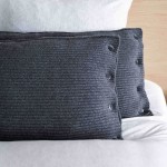 Poszewka na poduszkę Klasyczna Premium Grafitowa