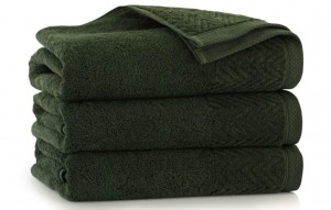 Ręcznik z bawełny egipskiej TOSCANA AB  Zielony