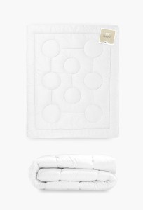 Kołdra wełniana Zimowa Merino AMZ bawełna  